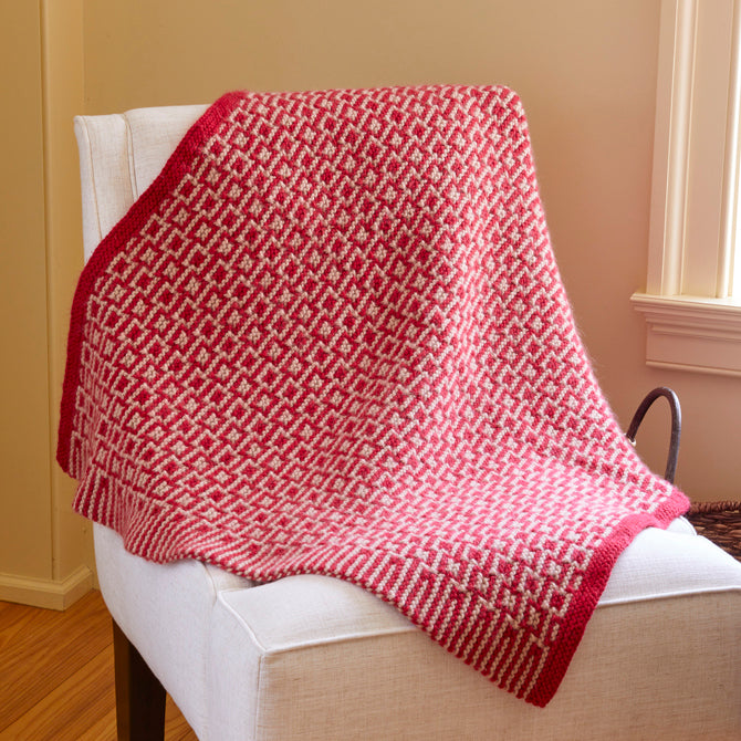 952 Cardamom - Blanket Knitting Pattern for Home in Valley Yarns Berkshire Bulky