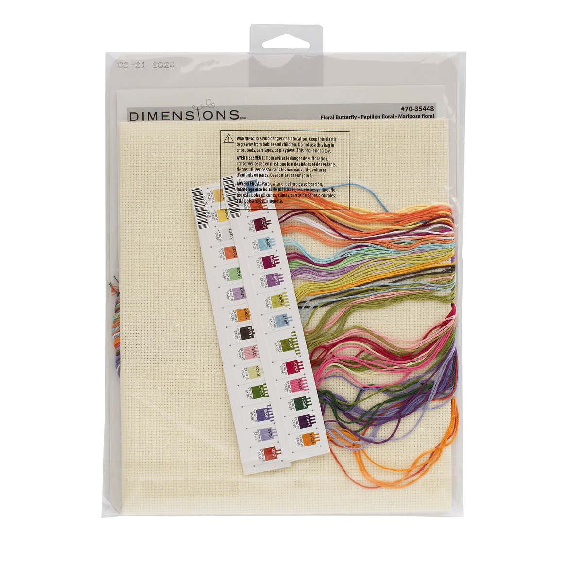 Dimensions Cross Stitch Kit: Floral Butterfly