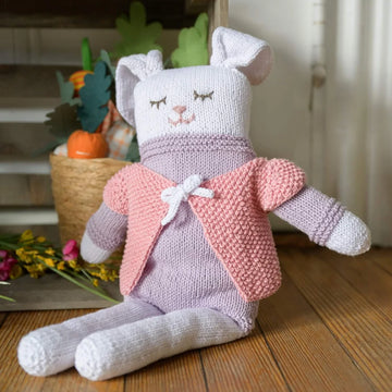 Sweet and Simple Bunnies in Lion Brand 24/7 Cotton DK - Downloadable PDF
