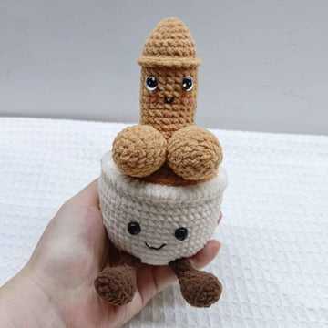 Surprise Christmas Weenie, Crochet Pattern Christmas Tree