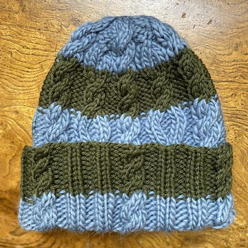 #338 Maren Bulky Cabled Beanie