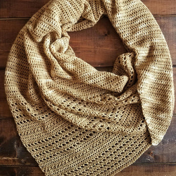 The Winter Birch Shawl