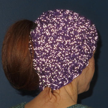 Reflective Ponytail Hat