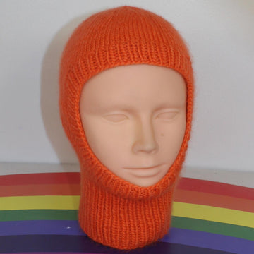 Toddler and Child Simple Aran Balaclava Circular