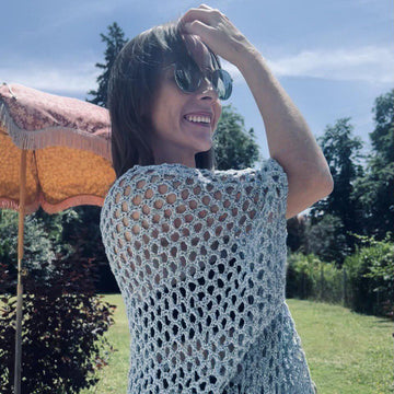 Seafoam Mesh Cardigan