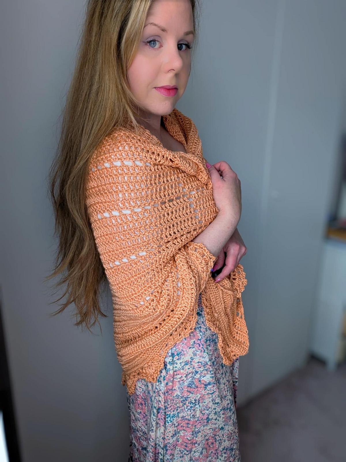 Crochet Vintage Beauty Shawl Pattern/Tutorial