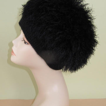 Faux Fun Fur Tam Hat