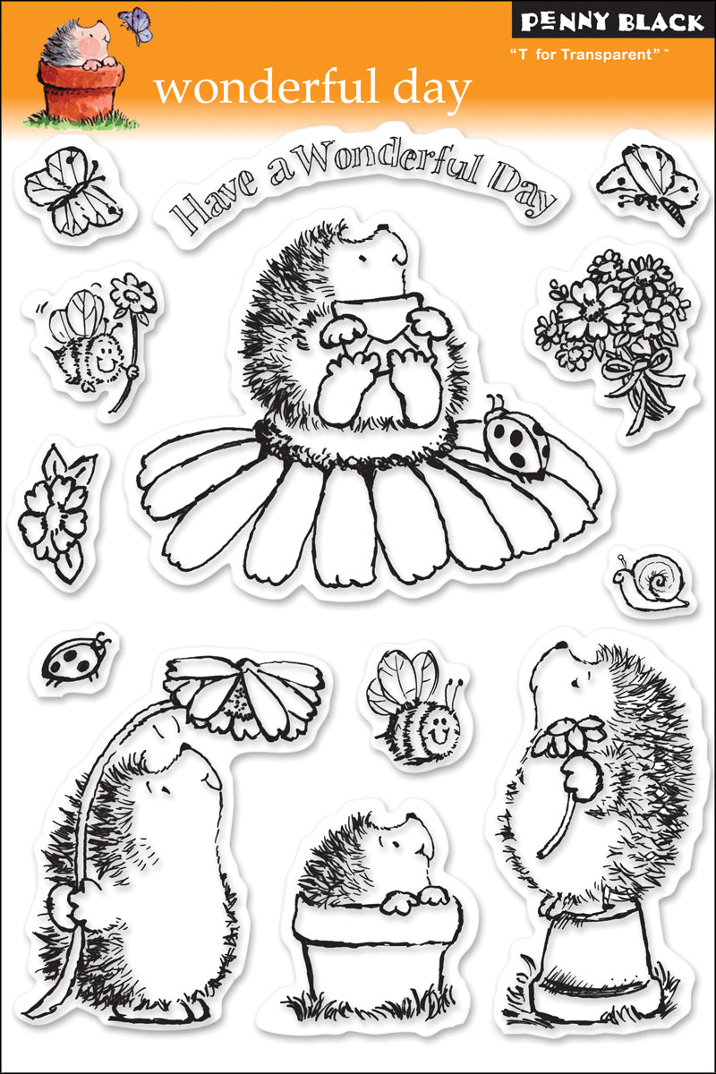 Penny Black Clear Stamps - Wonderful Day