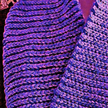 Eva's Ribs Scarf: Slip Stitch Crochet 101