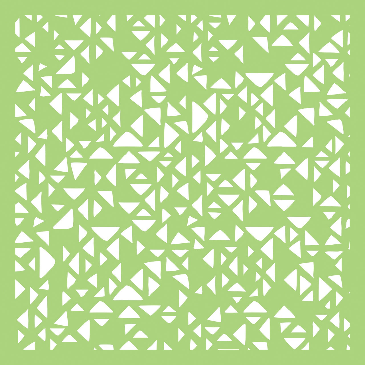 Kaisercraft Designer Template 6"X6" - Tiny Triangles