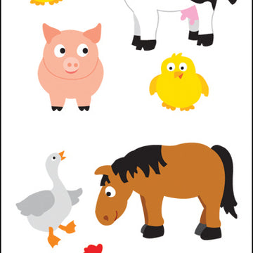 Mrs. Grossman's Stickers - Farm Animals