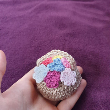 Crochet Flower basket