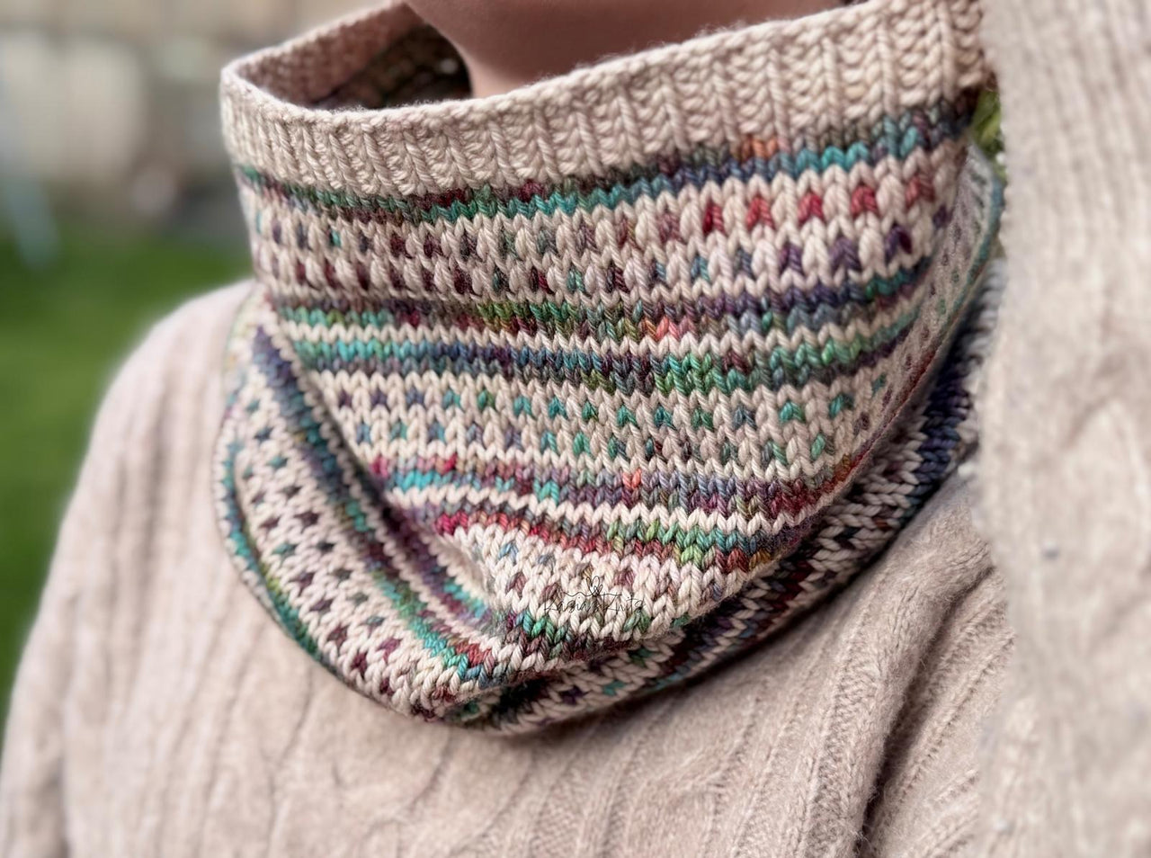 Autumn Fade Cowl