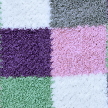 Furry Squares Blanket