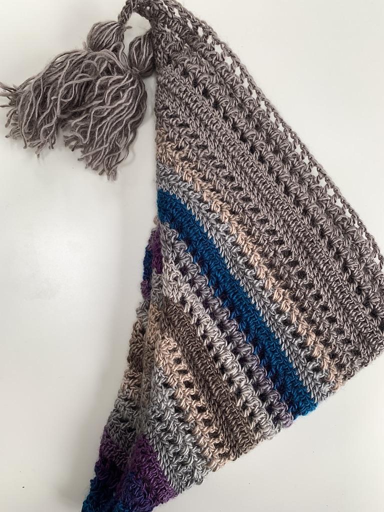 Borlotto Bean Shawl