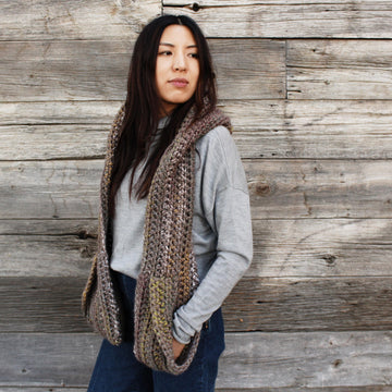 Kodiak Hooded Pocket Scarf