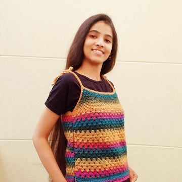 Granny Stitch Crochet Tank Top Pattern Easy Summer Singlet PDF Beginner Women’s Crochet Shirt DIY Crochet Top for Hot Weather or Festivals