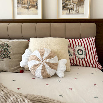 Wrapped Candy pillow