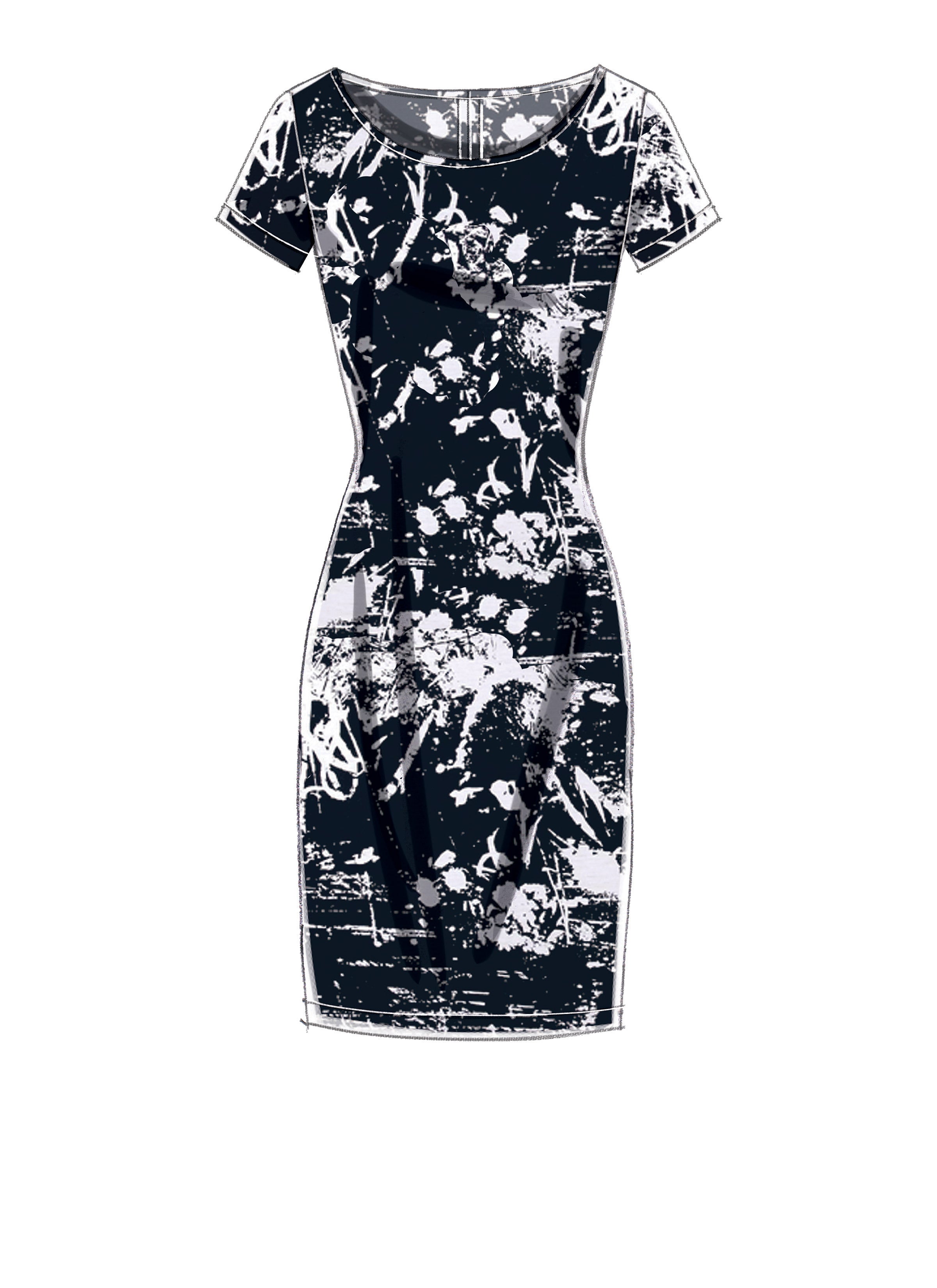 McCall's Misses' Knit Bodycon Dresses M7531 - Sewing Pattern