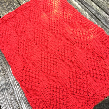 Textured Block Blanket