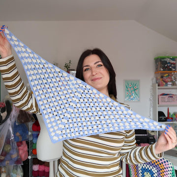 Granny Triangle scarf