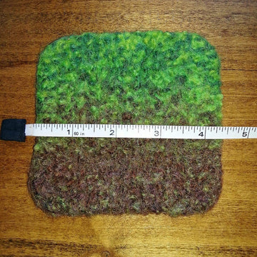 Rainforest Felted Coasters