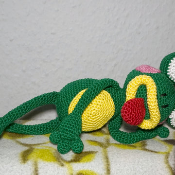 Häkelanleitung für den Frosch Karl