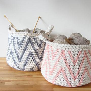 Chevron Basket