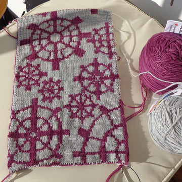 Steampunk Gears Scarf and Cowl