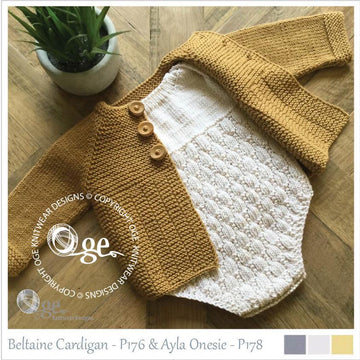 Romper & Cardigan - Beltaine P176 + P178