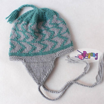 Two Tone Baby Hat