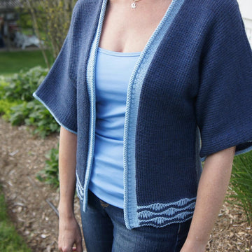 Drop Stitch Wave Cardi