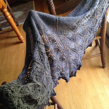 Lotus Flower shawl