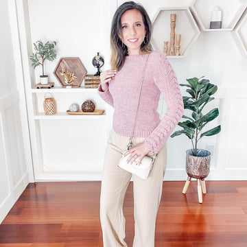 Lovely Lace Crochet Sweater