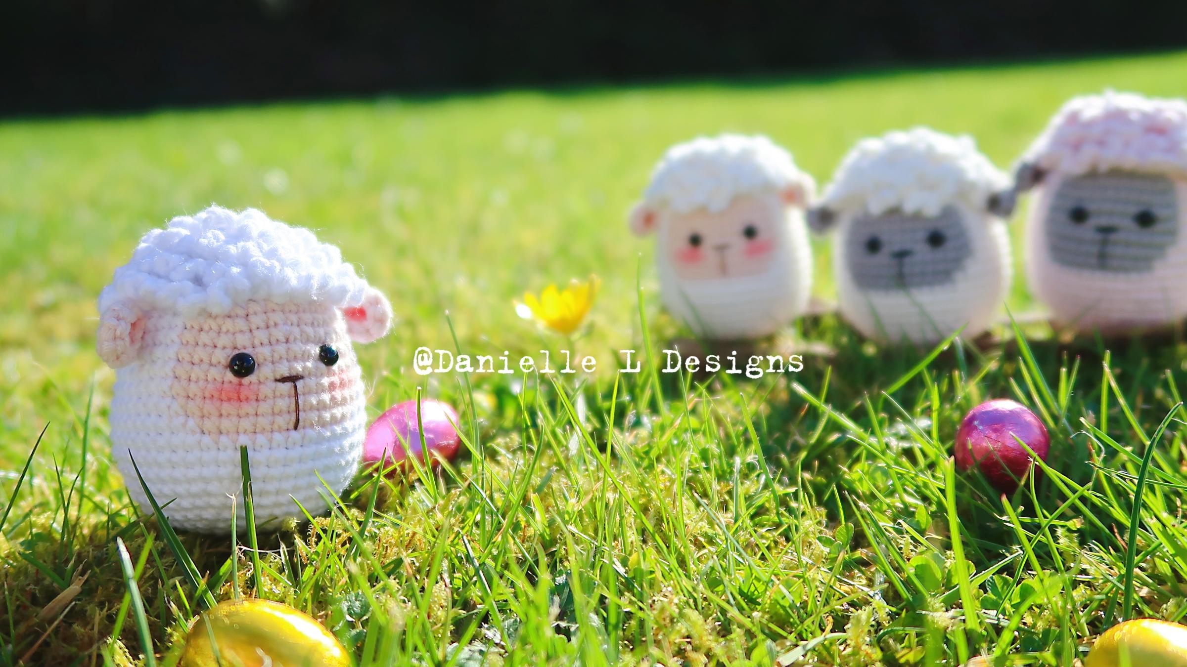 Easter lamb amigurumi