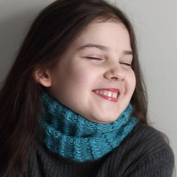 Wren Neck Warmer for Aran