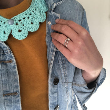 Cotton Peter Pan Collar