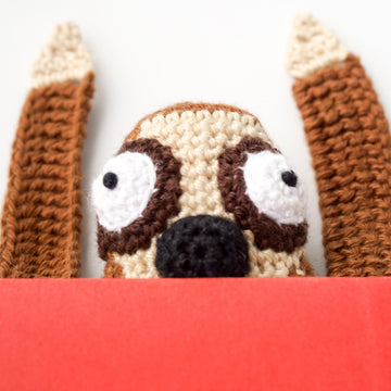 Sloth Bookmark Crochet Pattern