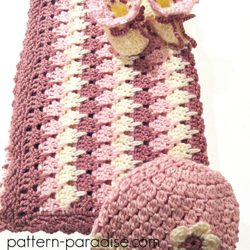 Raindrops Blanket Afghan