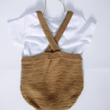 Baby Romper with Loopy Lion Mane, 0-2 yrs