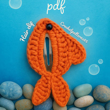 Fish hair clip english-us