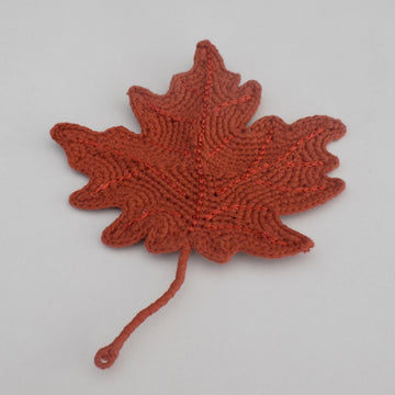 Crochet Maple Leaf