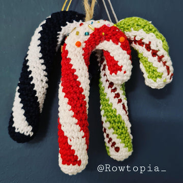 Candy Cane Crochet Pattern