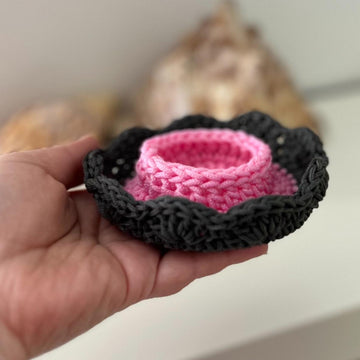 Tea light candle holder/trinket dish pattern
