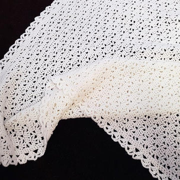 CROCHET Baby Blanket / Afghan - Easy Lace