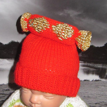 FREE Baby Christmas Cracker Beanie Hat