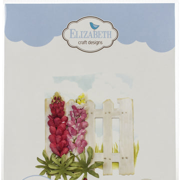 Elizabeth Craft Designs Elizabeth Craft Metal Die By Susan's Garden Club - Garden Notes-Garden Fence