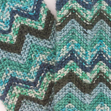 Chevron Fingerless Gloves