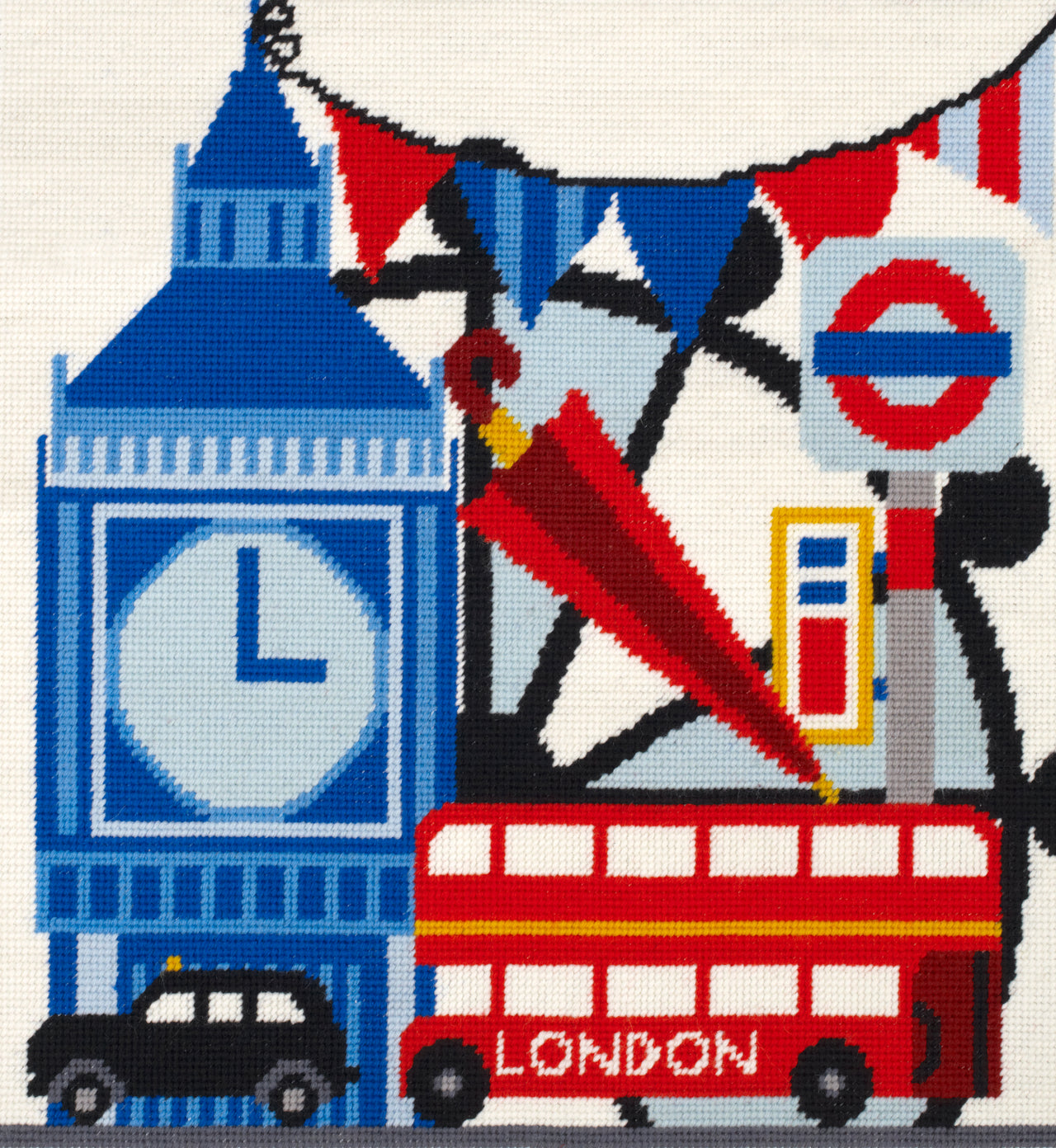 DMC London Sight-Seeing Tapestry Canvas - 40 x 40cm