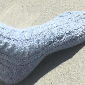 Cables & Lace Socks